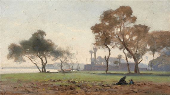 "Printemps égyptien" by Louis-Auguste Veillon