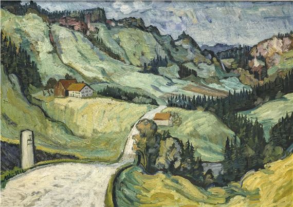 Landscape. 1936 by Johann Mutter, 1936