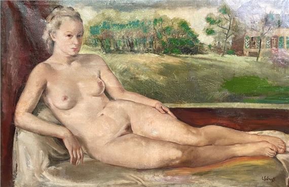 Nude by Lode Sebregts, 1942