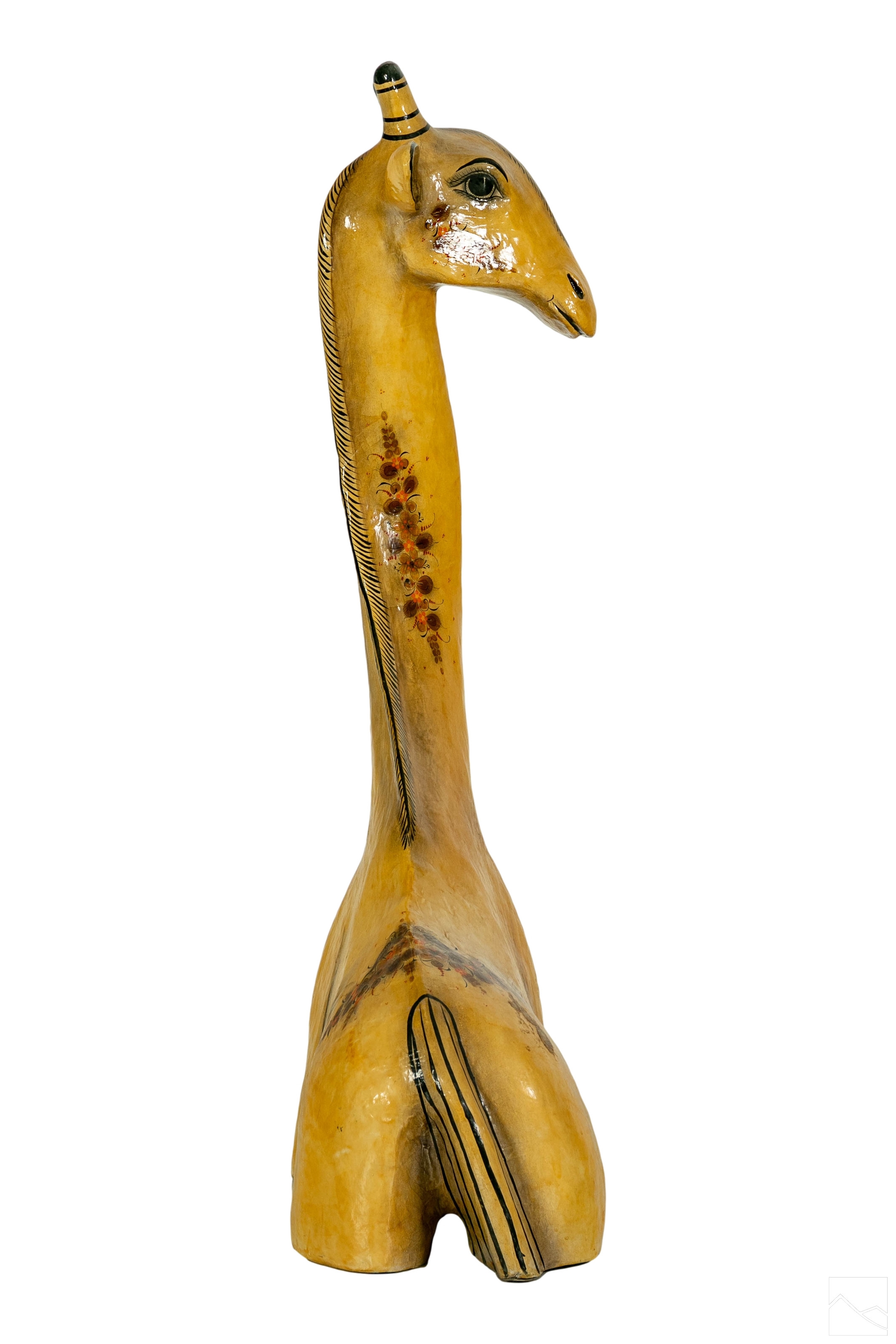 Sergio Bustamante Style papier mache giraffe sculpture (1970) MutualArt