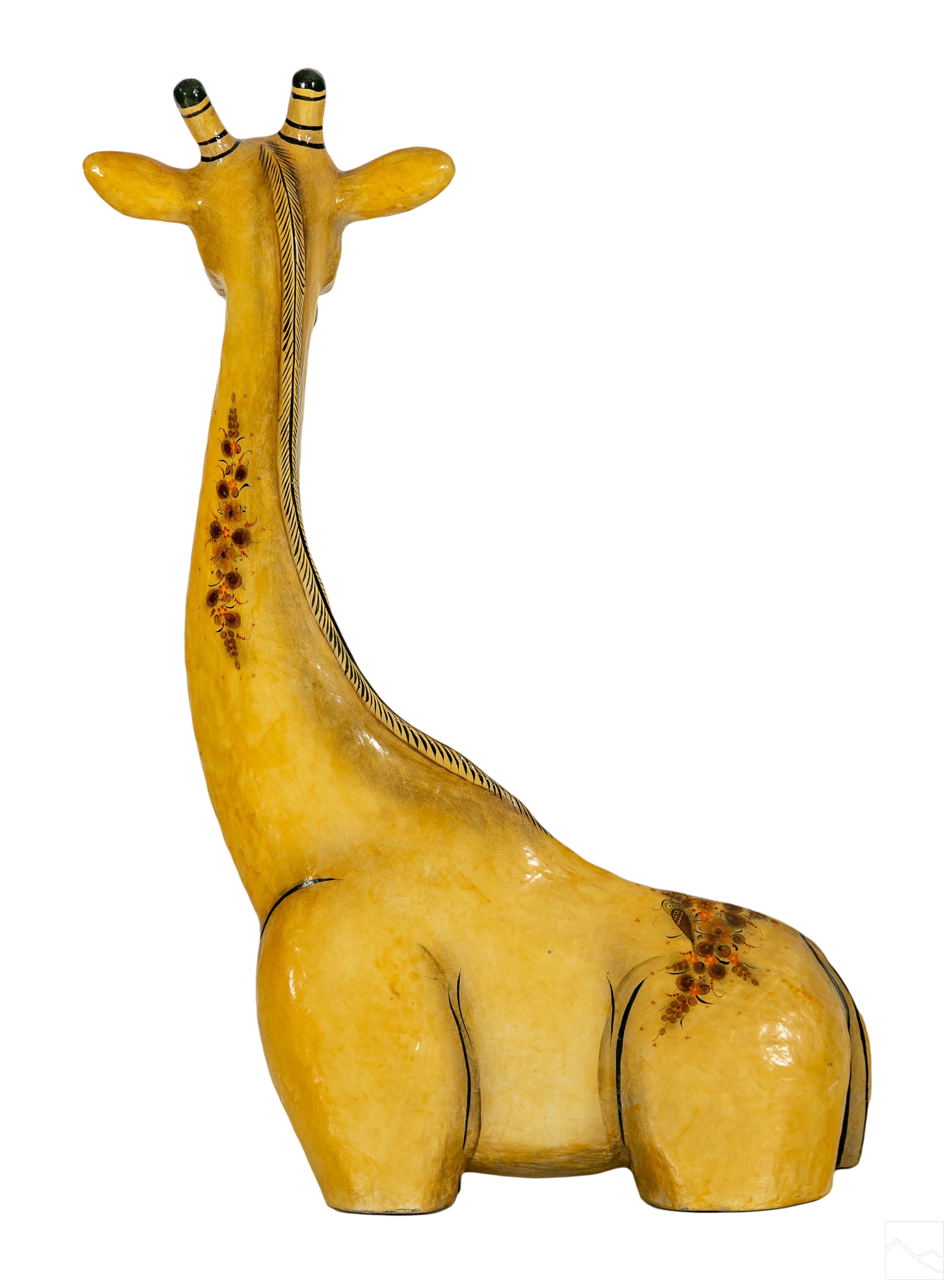 Sergio Bustamante Style papier mache giraffe sculpture (1970) MutualArt