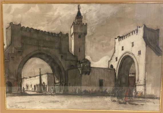 Gateway to Tunis by René Pinard, 1933