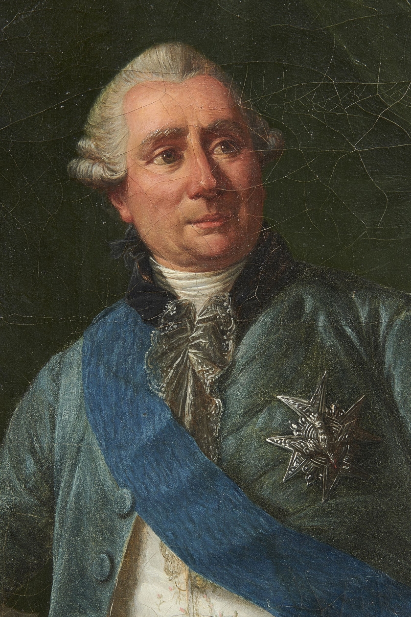 Artwork by Antoine Francois Callet, Portrait de Charles Gravier, comte de Vergennes, ministre d'Etat des Affaires Etrangères, Made of oil on canvas