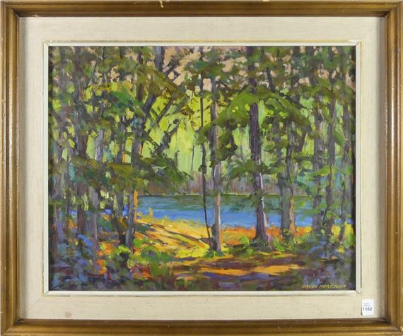 Summer Solitude, Mulvihill Lake, Gatineau Park, Quebec by Bruce Heggtveit