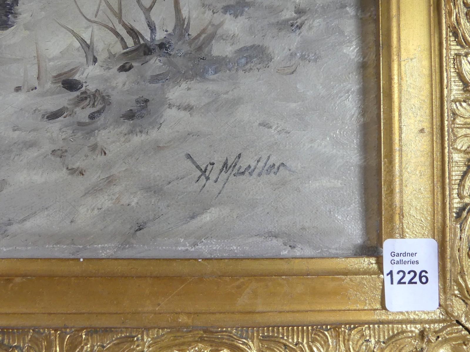 Anton Muller Untitled Scene by the River in Winter MutualArt