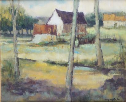 The farm, 1990 by Jean-Claude Quinette, 1990