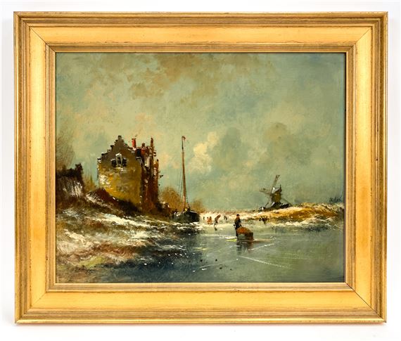 Antique-style skaters by Harrij van Dongen
