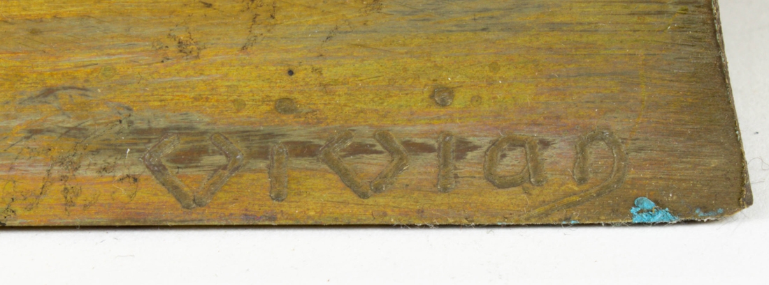 Artwork by Monique Vivian, Eden, Made of glass and bronze