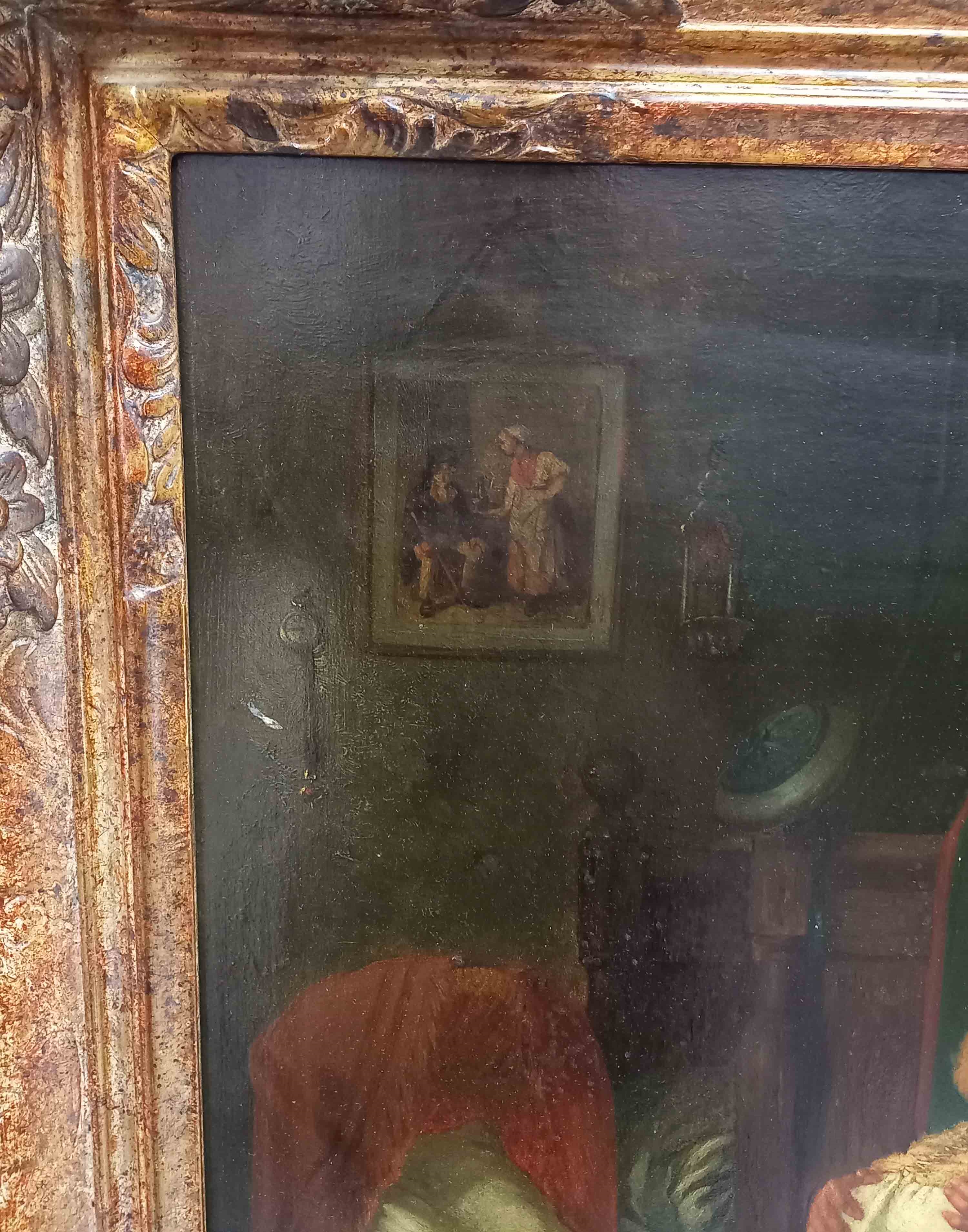 Artwork by Joseph Gyselinckx, Eine Mutter und ihre Kinder, Made of Painting  Oil on wood