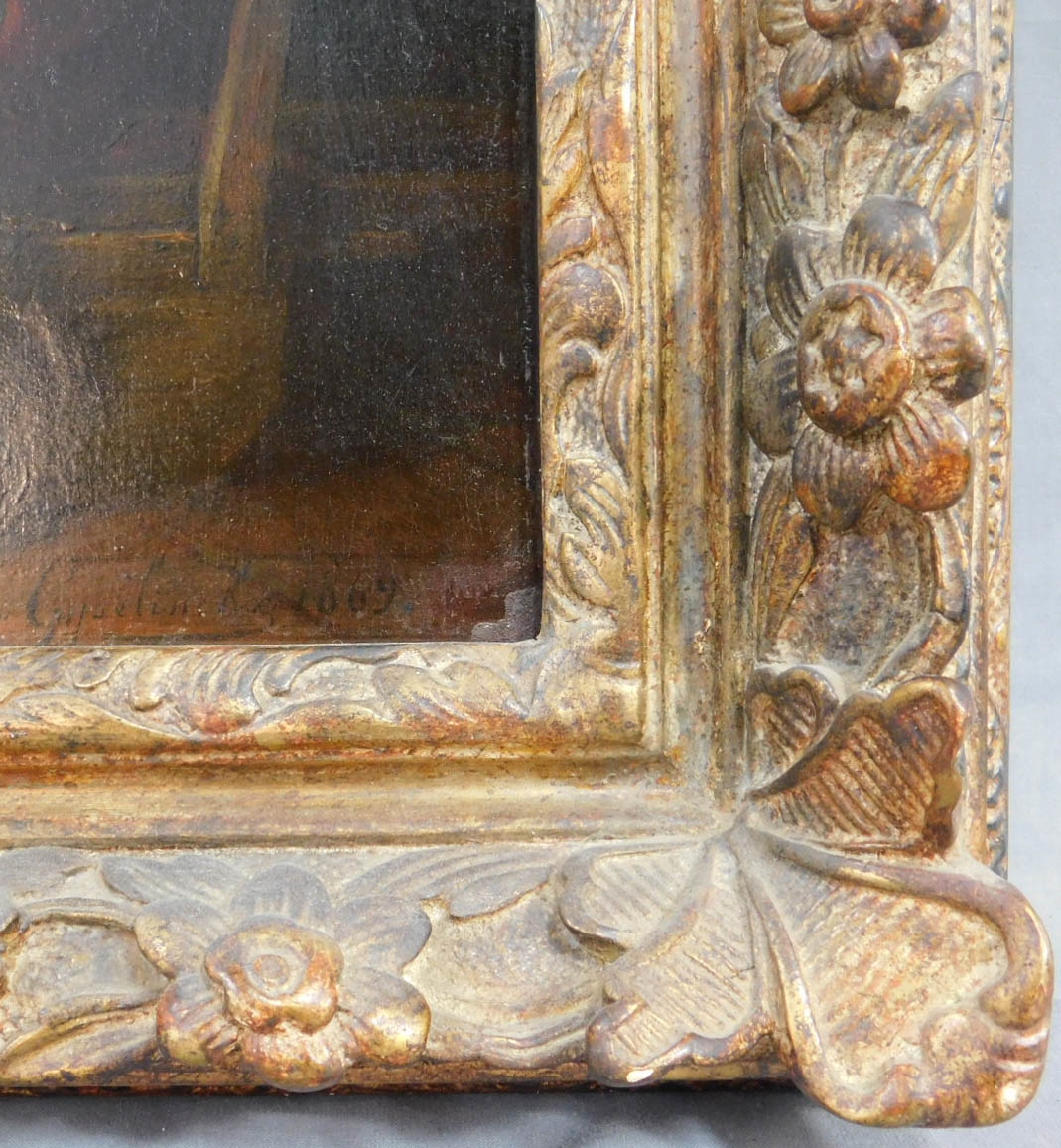 Artwork by Joseph Gyselinckx, Eine Mutter und ihre Kinder, Made of Painting  Oil on wood