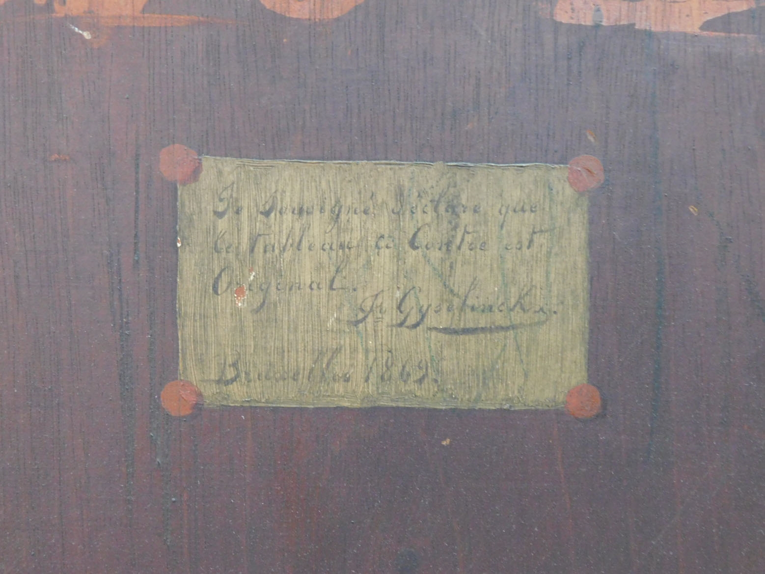 Artwork by Joseph Gyselinckx, Eine Mutter und ihre Kinder, Made of Painting  Oil on wood