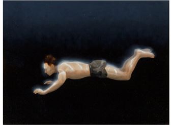 Swimming Man - Peter Zokosky