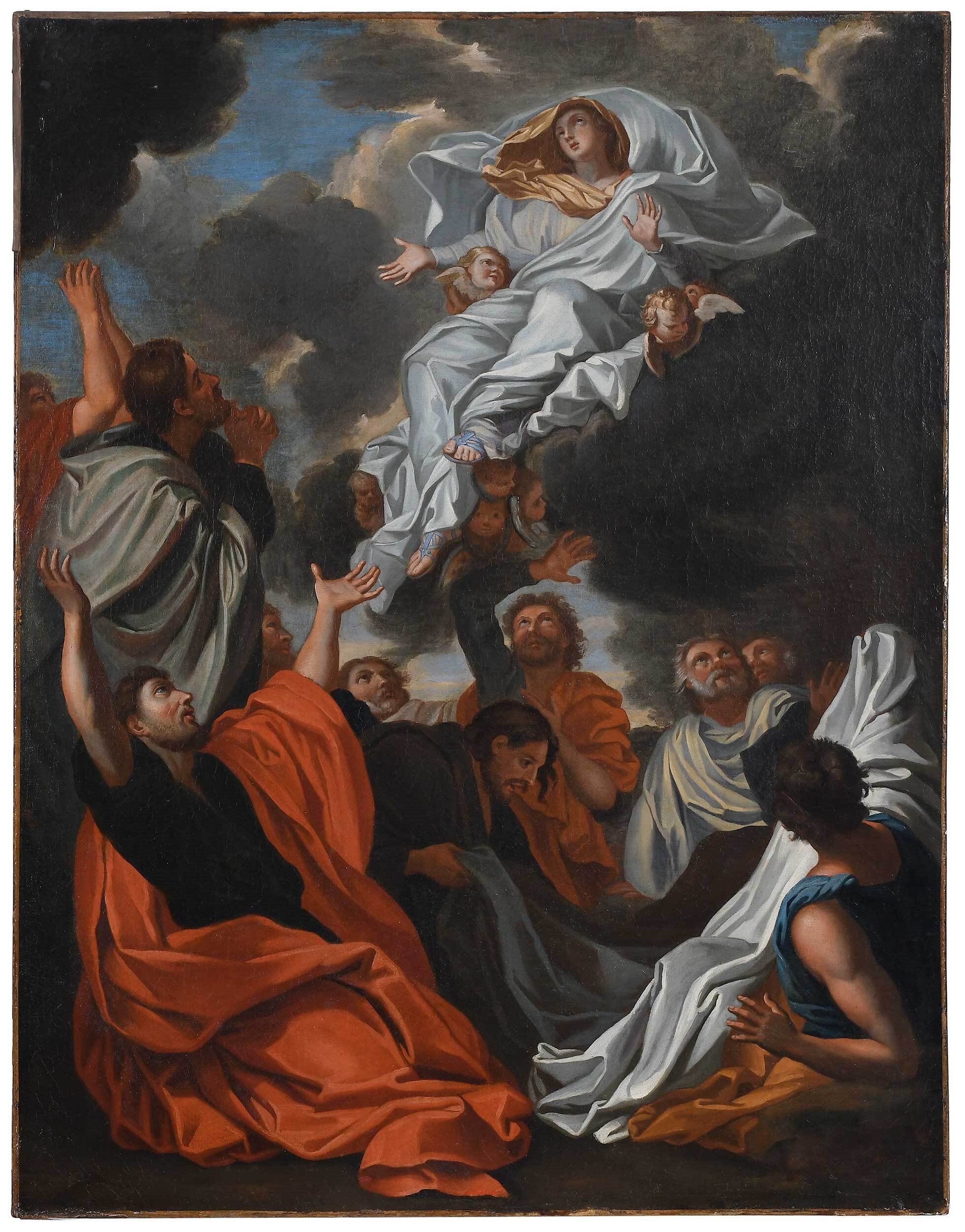 Assumption of the Virgin by Nicolas Poussin
