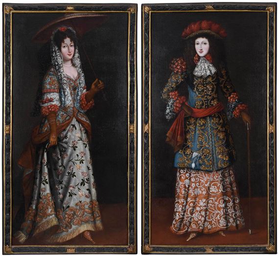 Spanish School, 18th Century | A Pair of Rare 17th Century Spanish ...