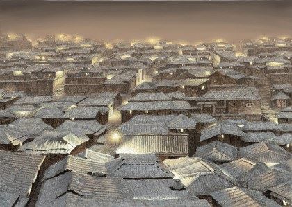 City-Disappearing Scenery by Joung Young-Ju, 2014