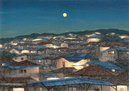 City-Disappearing Scenery by Joung Young-Ju, 2015
