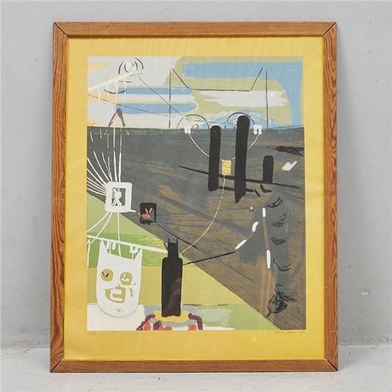 Verner Molin | Komposition (1970) | MutualArt