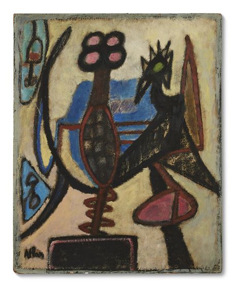 Jean-Michel Atlan | Sans titre (1954) | MutualArt