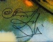 Salvador Dalí signature.