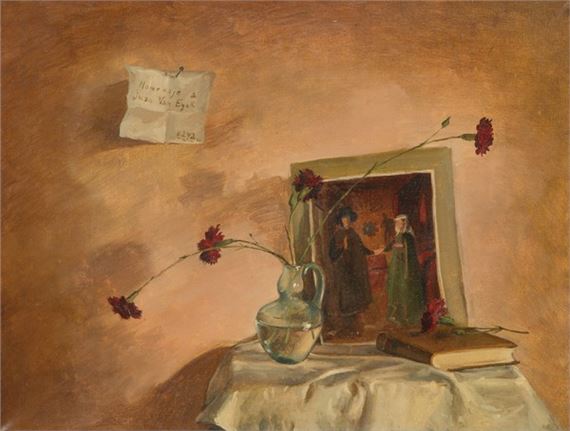 Homage to Jan van Eyck by Ramón Gaya, 1940