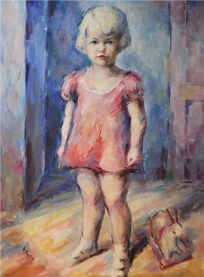 Portrét děvčátka by Vilém Mužík