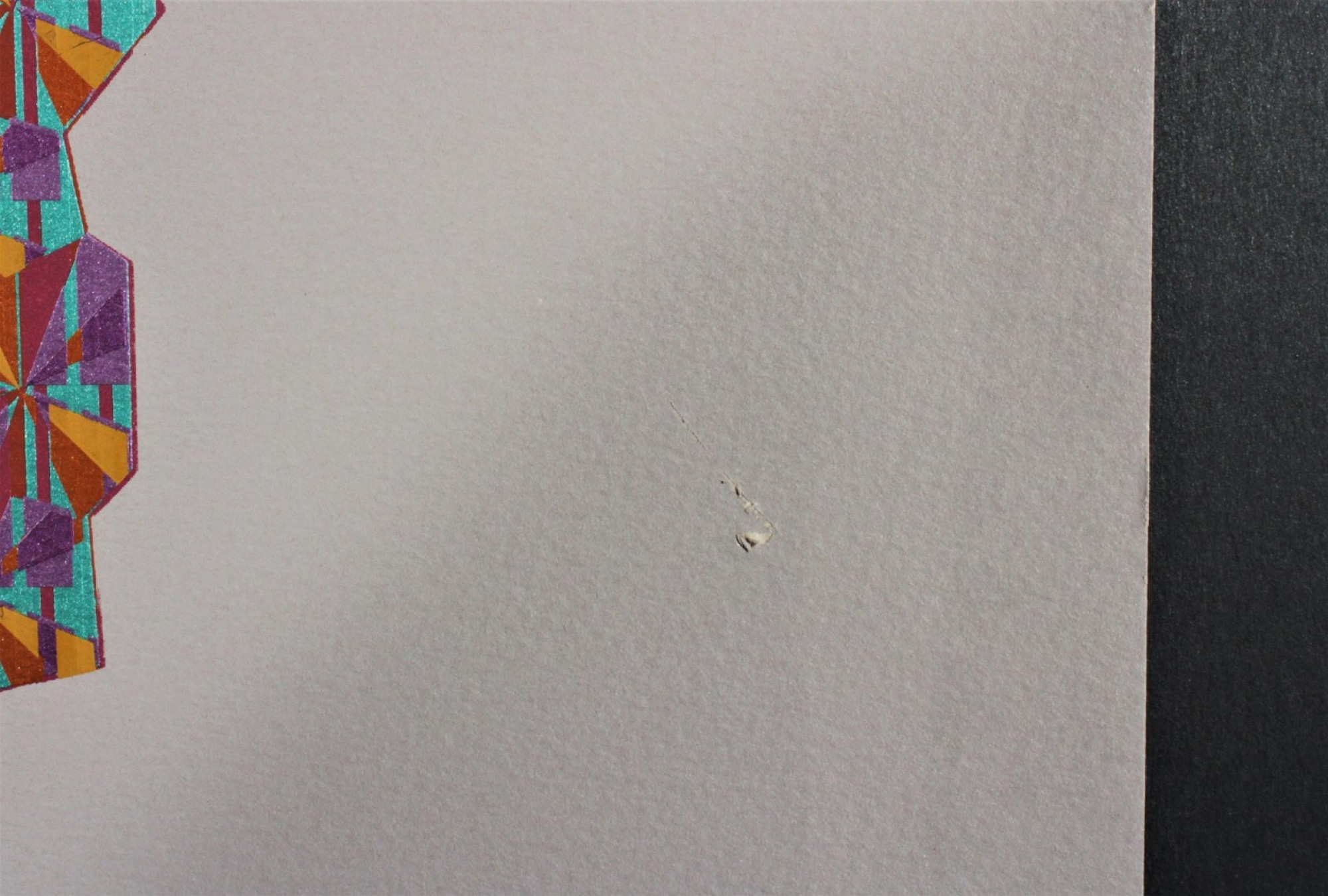 Artwork by Edward Hansen, SIROCCO SERIES NO. 143, Made of screenprint