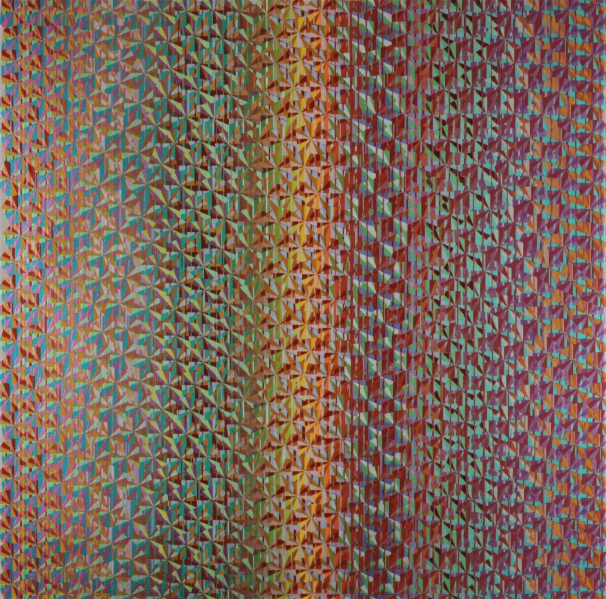 Artwork by Edward Hansen, SIROCCO SERIES NO. 143, Made of screenprint