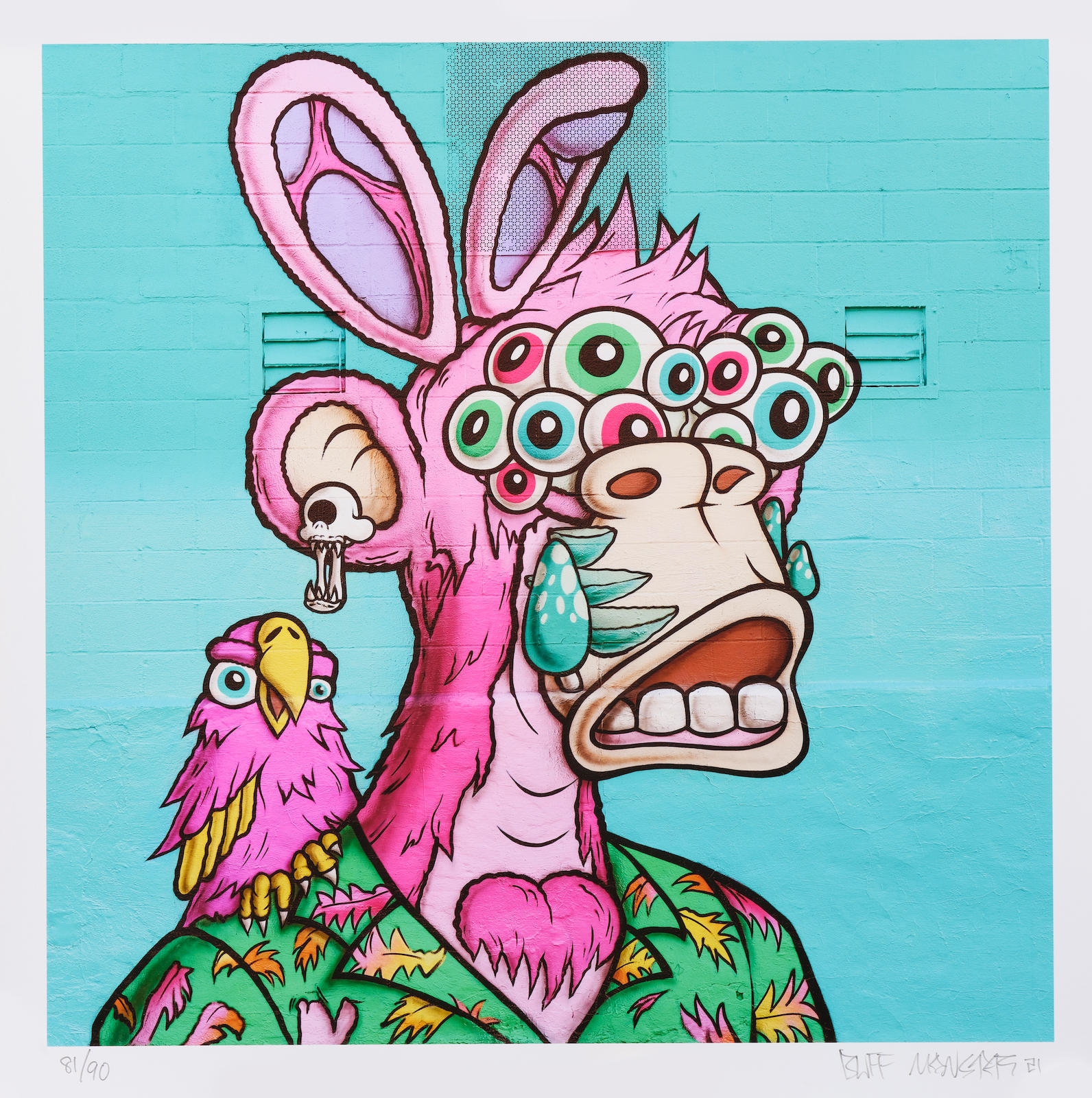 Buff Monster | Mutant Mural | MutualArt