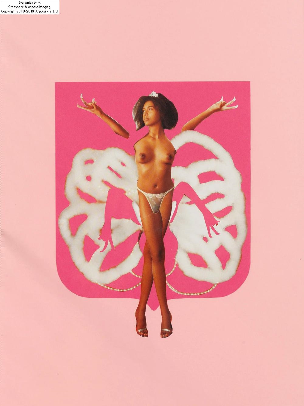 Artwork by Kacper Szalecki, She Eagle 2, Made of collage/paper