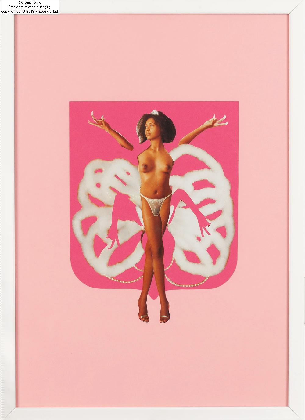 Artwork by Kacper Szalecki, She Eagle 2, Made of collage/paper