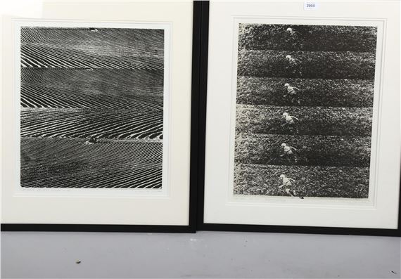 Running Boy and Field No. II by Mati Basis, 1977