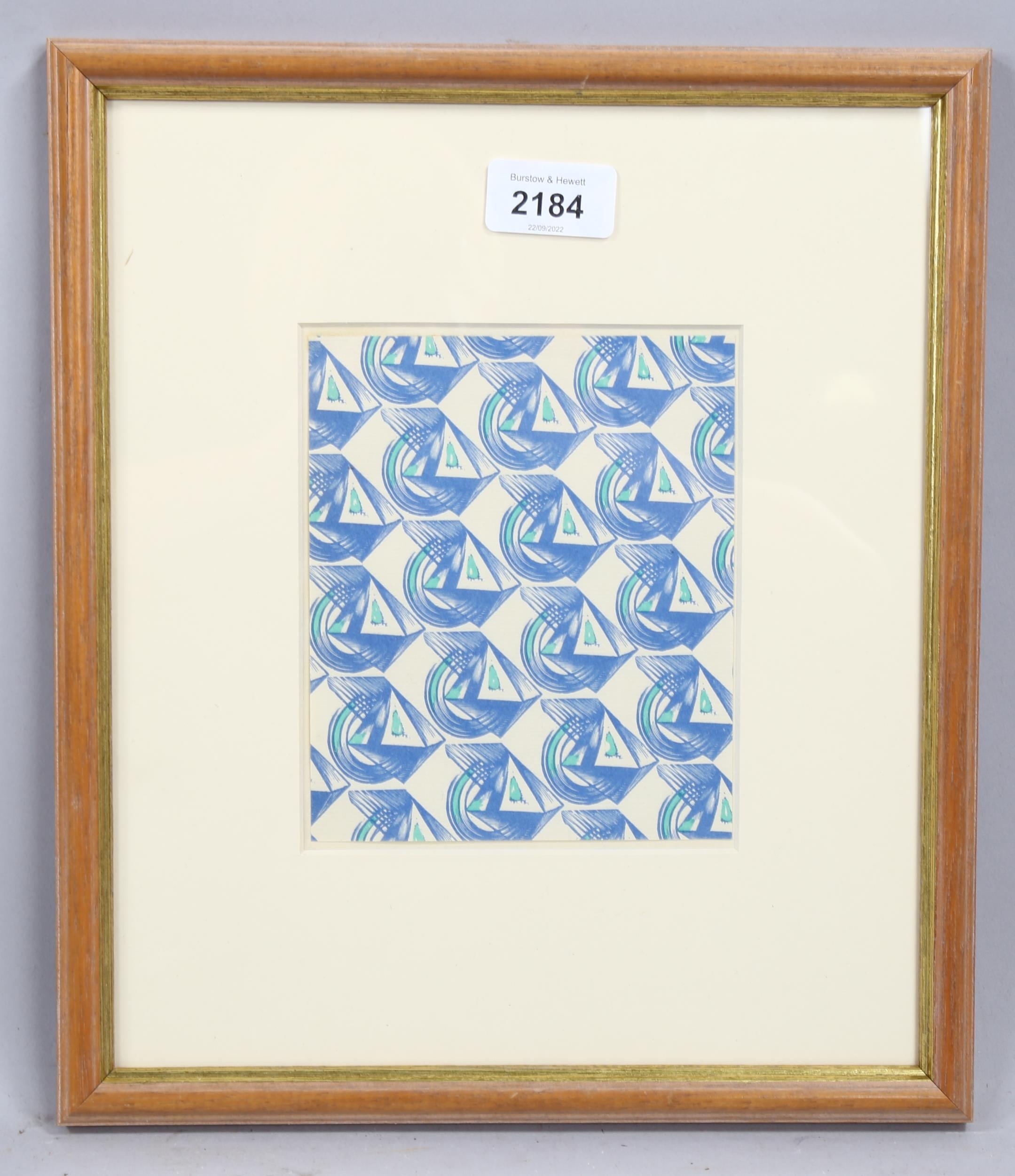 Eric Ravilious | Wallpaper Design (1927) | MutualArt