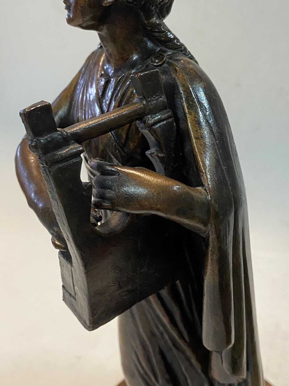 Artwork by Morelli & Rinaldi, model of Erato, Made of bronze