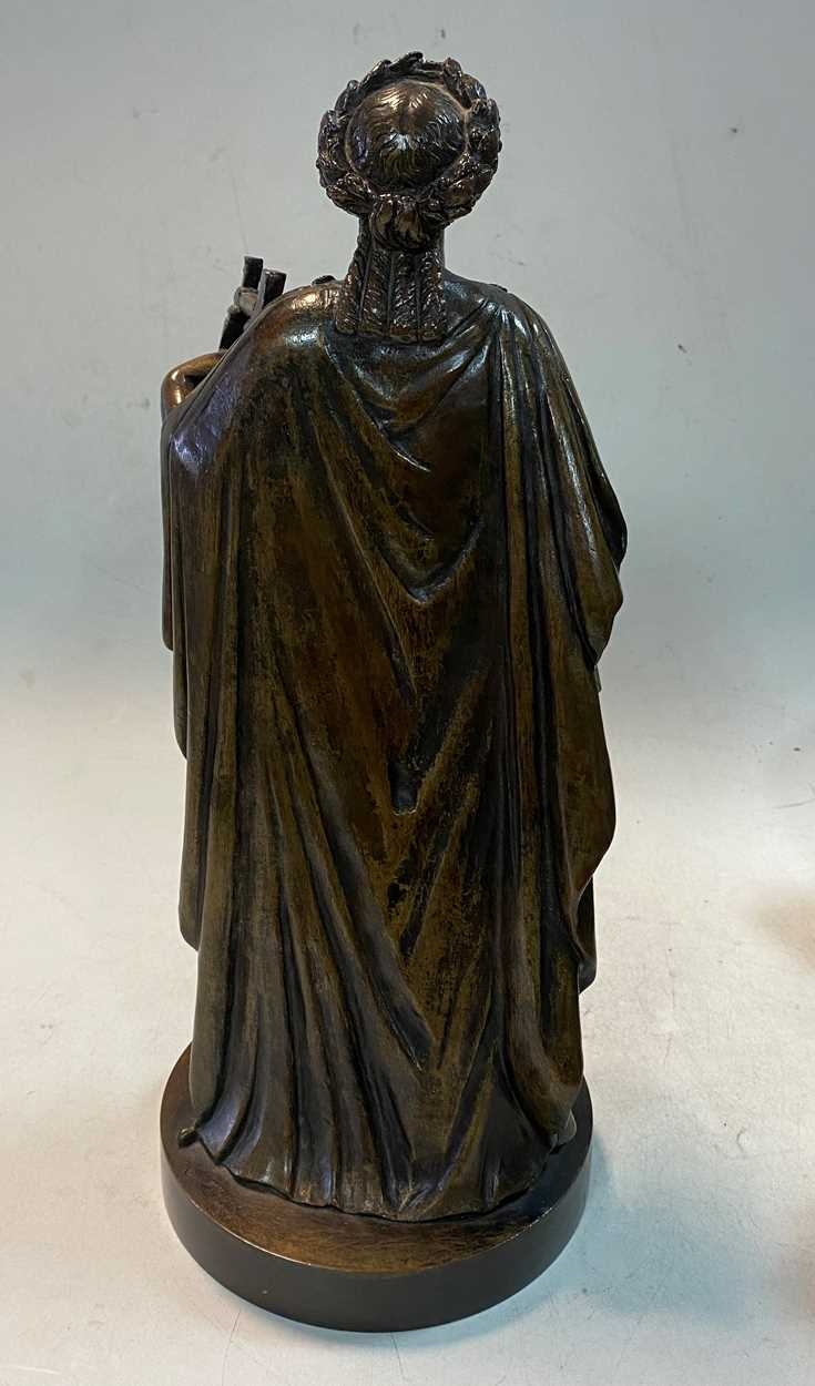 Artwork by Morelli & Rinaldi, model of Erato, Made of bronze