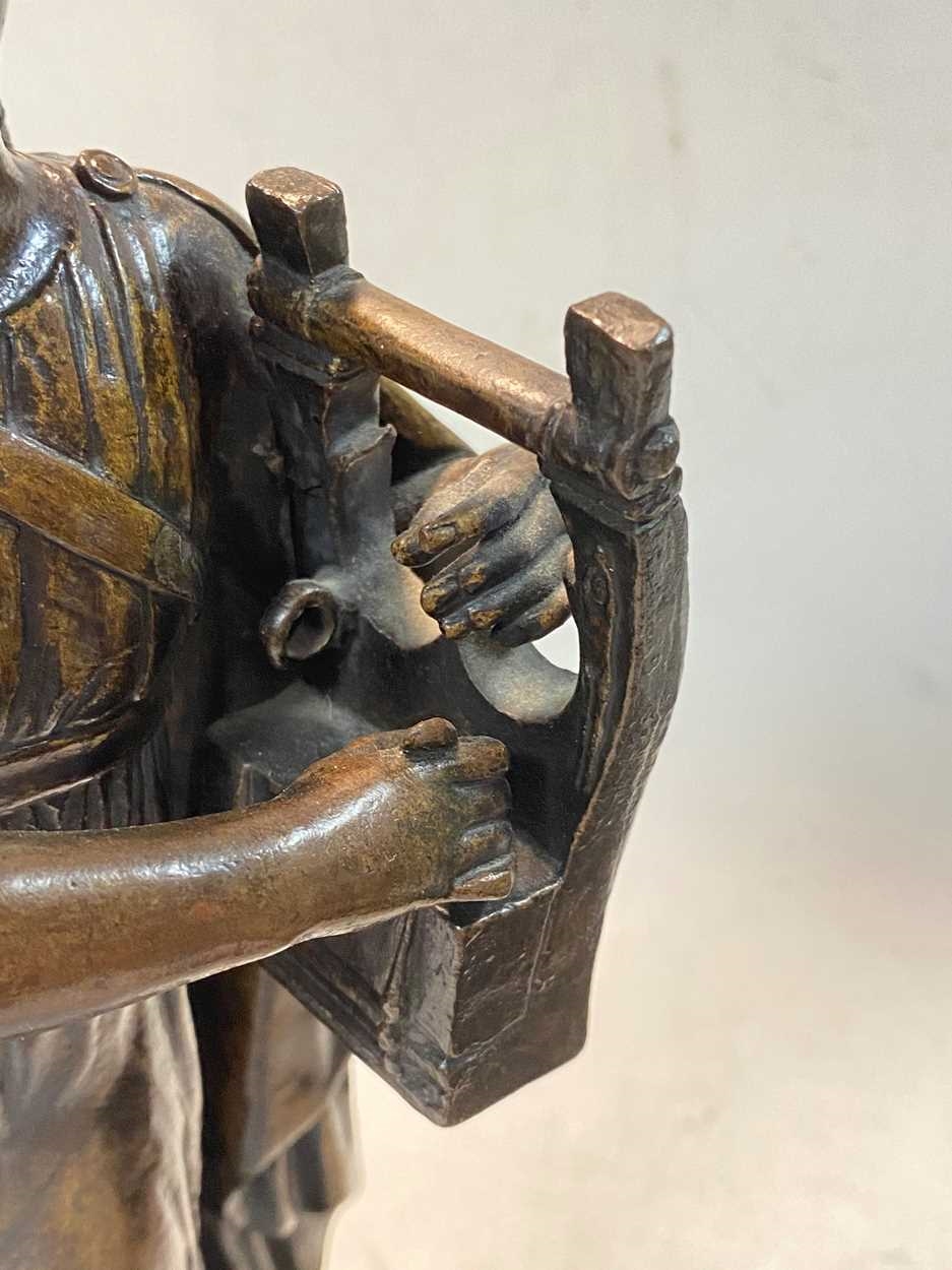 Artwork by Morelli & Rinaldi, model of Erato, Made of bronze