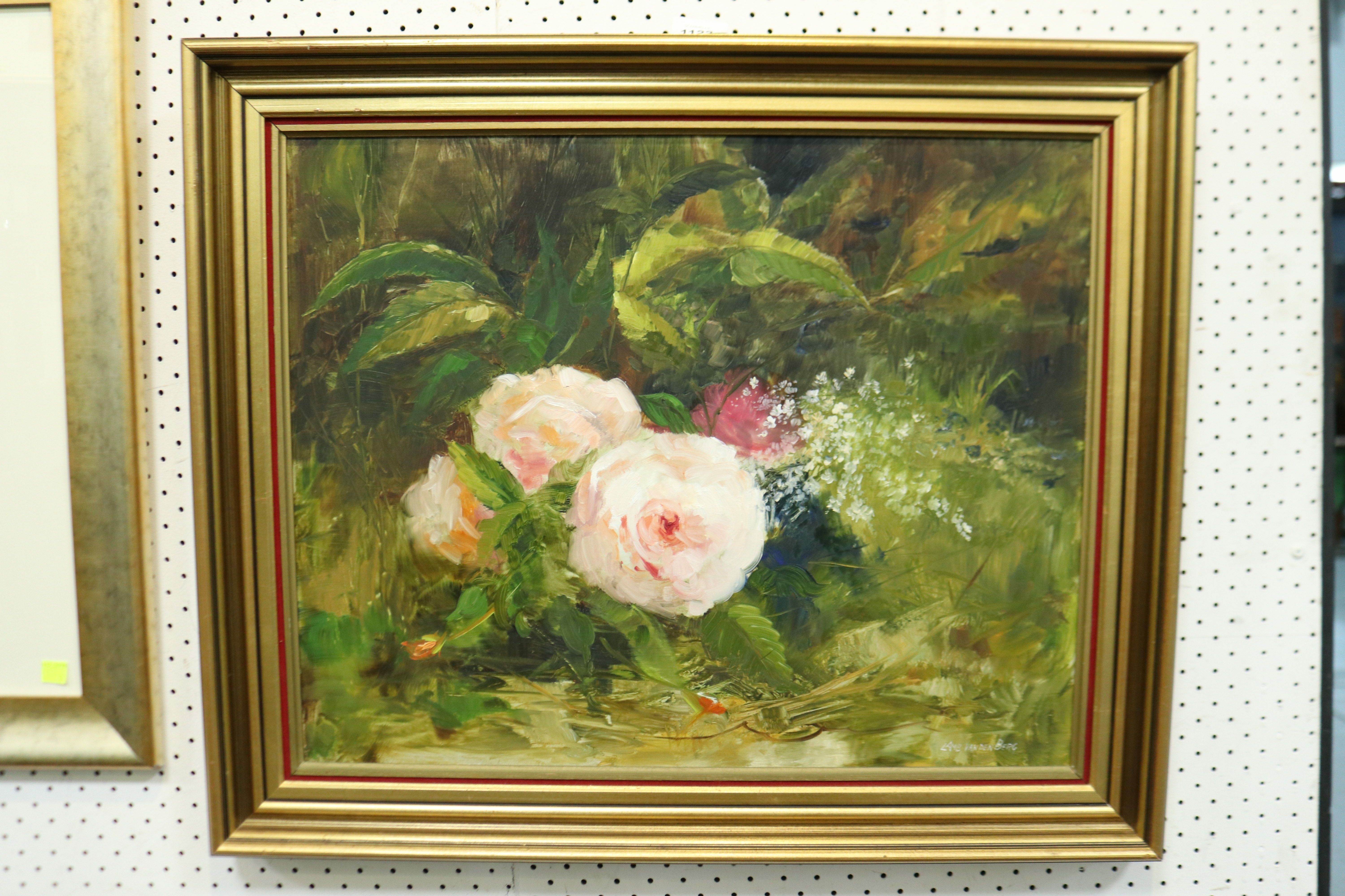 Artwork by Lamb van Den Berg, Spring Garden, Made of Oil on Canvas