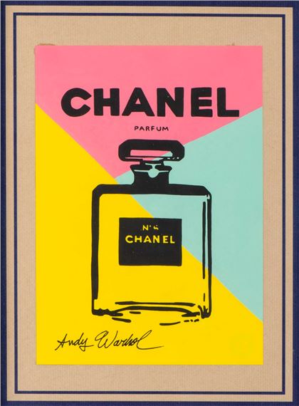 Andy Warhol  Chanel No. 5 Advertising Campaign Poster (after Andy