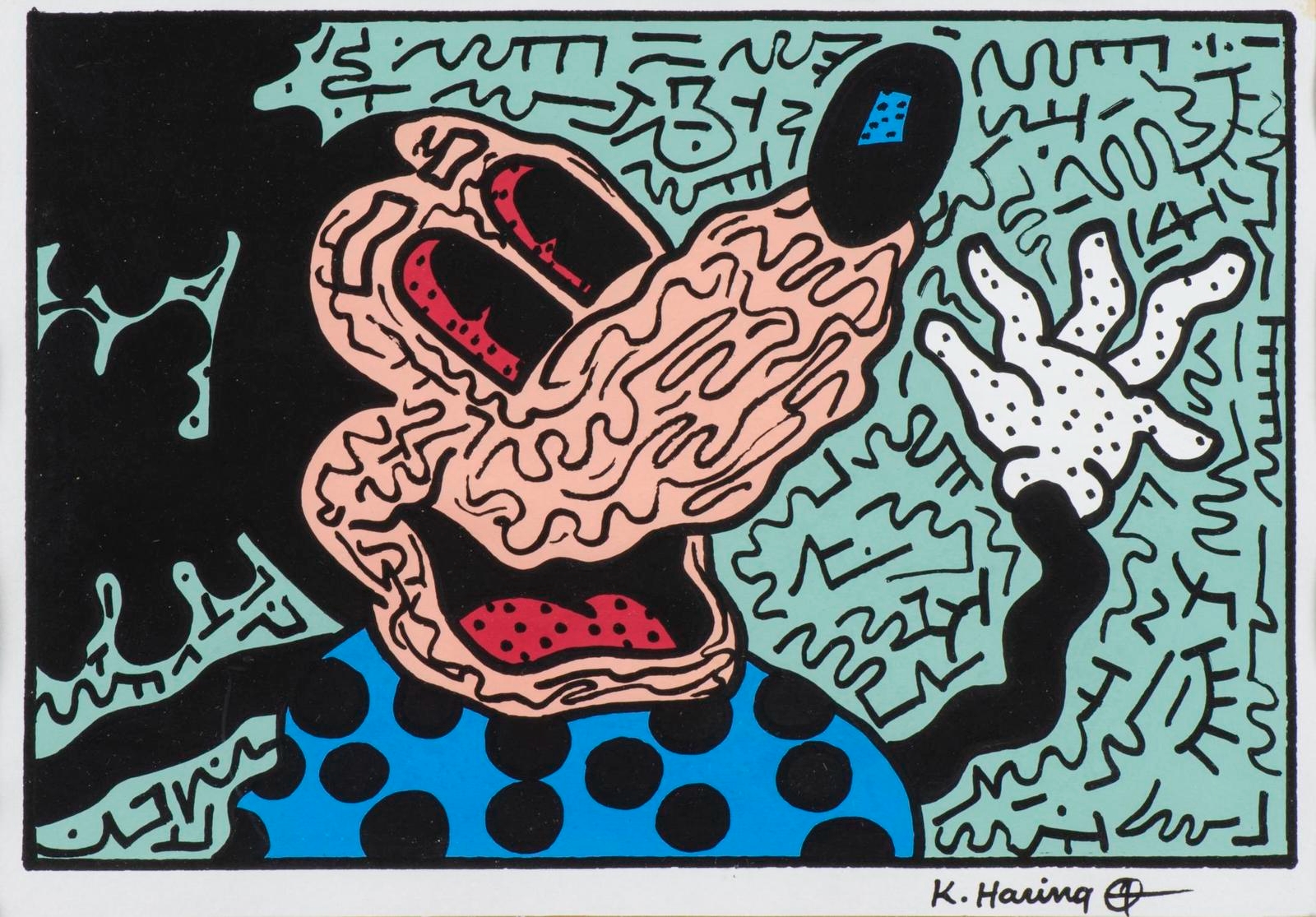 Mickey Mouse by Keith Haring