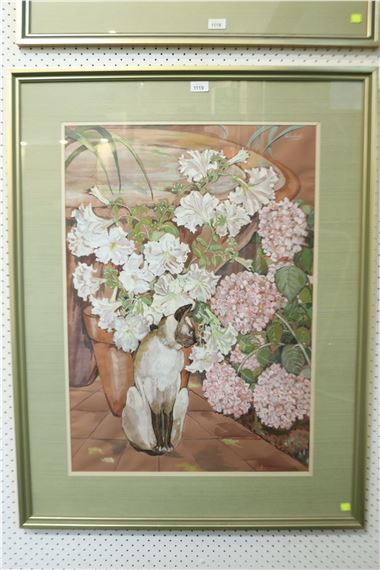 Floral Still Life by Elaine Wreford