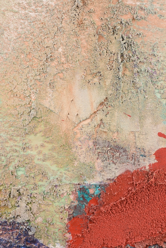 Artwork by James Groff, Ancient Mosaic, Made of oil and mixed media on canvas