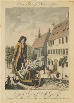 Der Gänse-Verkäufer - Ambrosius Gabler
