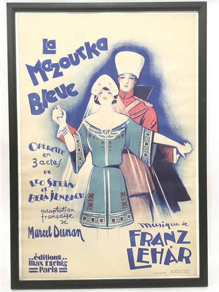 The French La Mazourka Bleue by Georges Dola, 1929