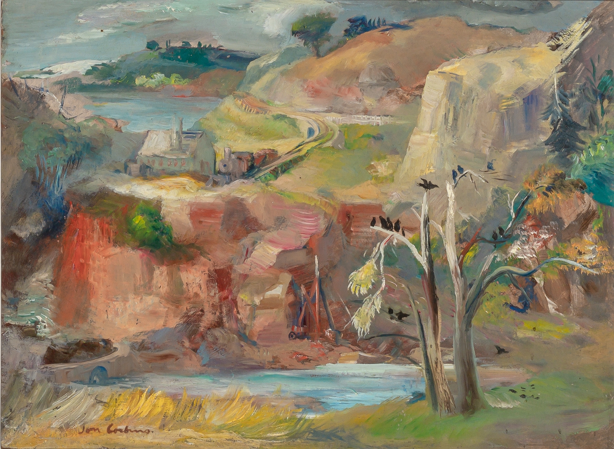 Jon Corbino | Quarry Crows | MutualArt