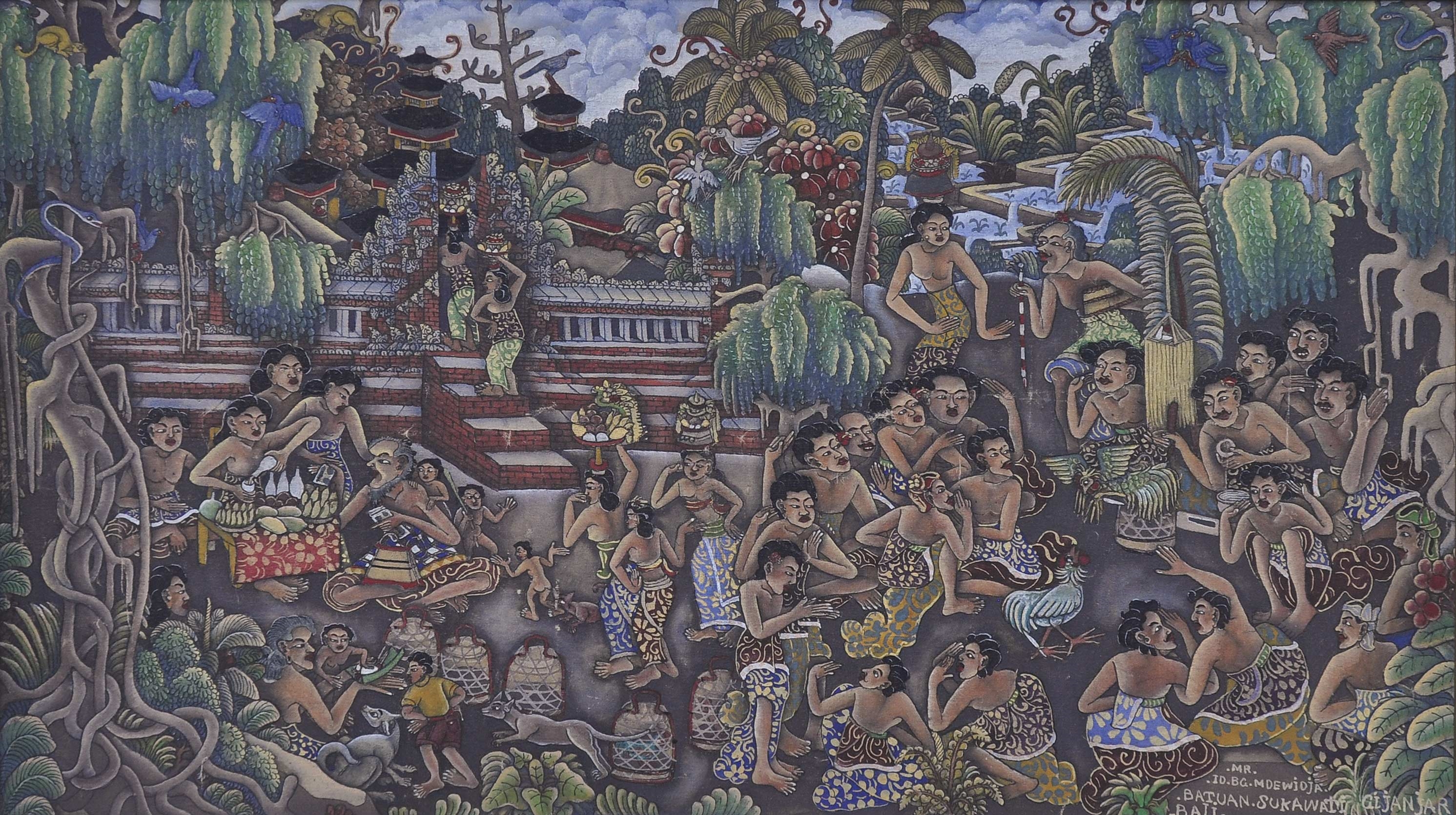 Ida Bagus Made Widja | Temple Festival | MutualArt