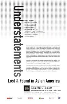 Understatements: Lost & Found in Asian America - Godwin-Ternbach Museum, Queens College
