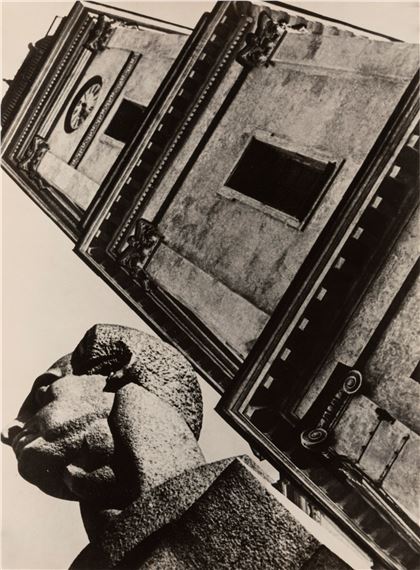 Monument to F. Lassalle. Leningrad by Boris Ignatovich, 1930, printed 1940s