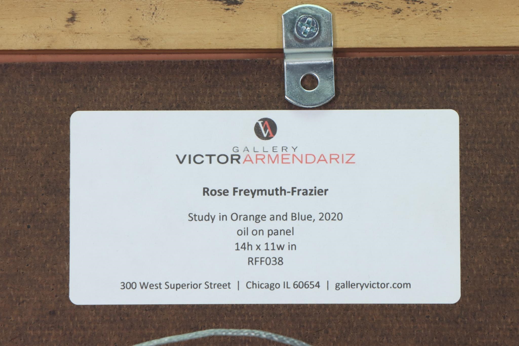 Artwork by Rose Freymuth-Frazier, Bust portrait of young woman enjoying a rose, Made of Oil on board