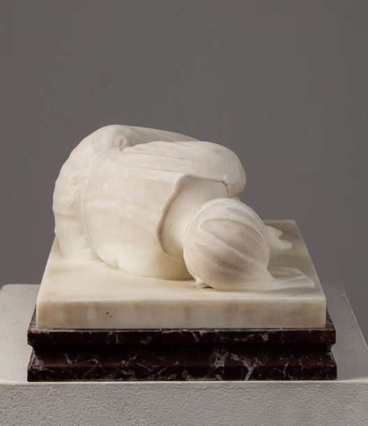 Artwork by Stefano Maderno, Sainte Cécile., Made of marble