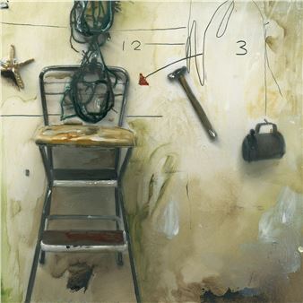 Studio Wall - Rebecca Sexton Larson