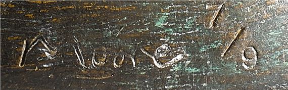 Autographe Authentique Signé Henry Moore - Certifié UACC RD Avec COA